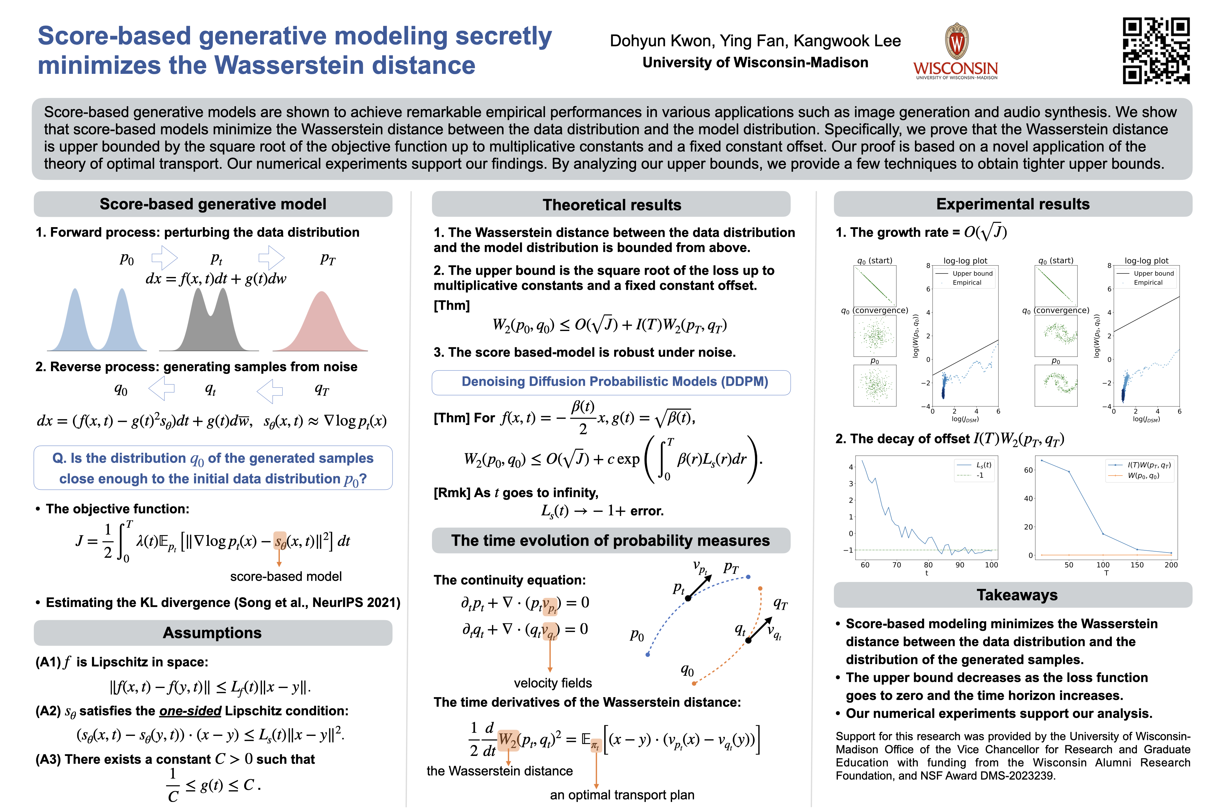 NeurIPS Poster Scorebased Generative Modeling Secretly Minimizes the